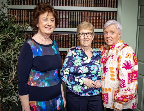 Eleanor Carleton, Janet Walsh and Bonnoe O'Connor, at the Marina Hotel for the Presentation Convent Class of 1976 50th Year Anniversary reunion. Photo: Joe Evans Eleanor Carleton, Janet Walsh and Bonnoe O'Connor, at the Marina Hotel for the Presentation Convent Class of 1976 50th Year Anniversary reunion. Photo: Joe Evans