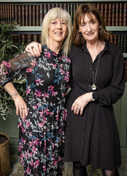 Mary and Bridhge, at the Marina Hotel for the Presentation Convent Class of 1976 50th Year Anniversary reunion. Photo: Joe Evans Mary and Bridhge, at the Marina Hotel for the Presentation Convent Class of 1976 50th Year Anniversary reunion. Photo: Joe Evans