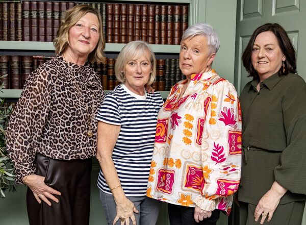 Maria Croke, Carmel Butler, Bonnie O'Connor and Geraldine Walsh, at the Marina Hotel for the Presentation Convent Class of 1976 50th Year Anniversary reunion. Photo: Joe Evans Maria Croke, Carmel Butler, Bonnie O'Connor and Geraldine Walsh, at the Marina Hotel for the Presentation Convent Class of 1976 50th Year Anniversary reunion. Photo: Joe Evans