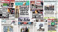 What the papers say: Tuesday's front pages