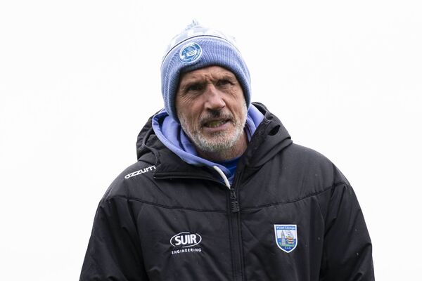 Waterford Senior hurling manager Peter Queally during the game against Galway. 