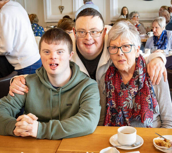  Gary, Darragh and Terrie, at Tramore Golf Club for a coffee morning in aid of Motor Neurone Disease.