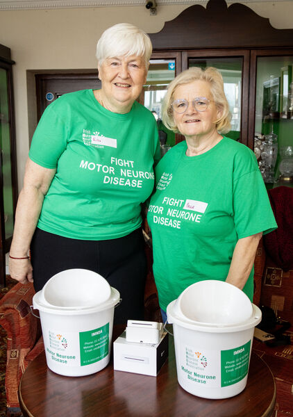  Eilis and Paula, at Tramore Golf Club for a coffee morning in aid of Motor Neurone Disease.