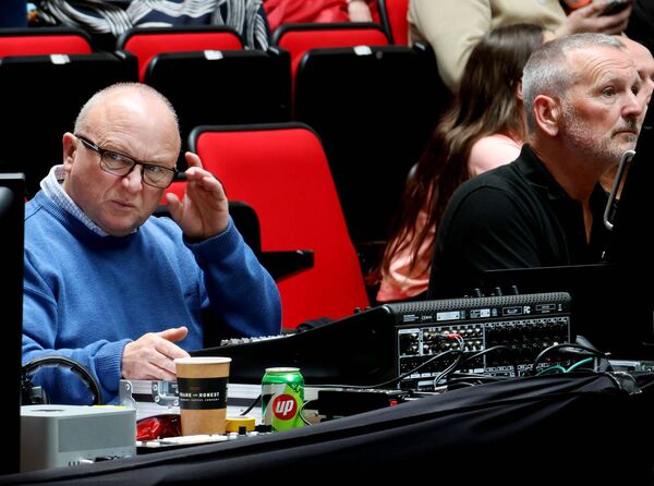 David Hayes, taking care of Tech. at Perform South East, Festival at SETU Arena.. Photo: Joe Evans