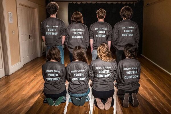 The Waterford Youth Arts cast of 'The Animals'. Pic: @lightsensitivephotography 