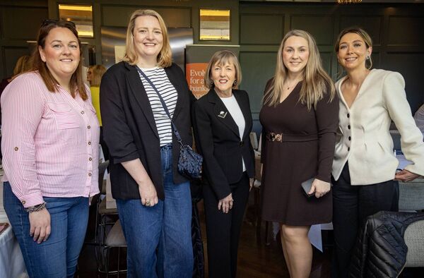 Pictured at the International Women's Day networking breakfast at the Viking Hotel. Photo: Joe Evans