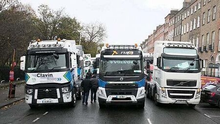 Irish Hauliers Association warns of protest over rising fuel prices