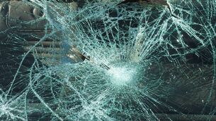 <p>The Gardaí are investigating two incidents of criminal damage in which car windows were smashed. Stock image (not actual damage0</p>