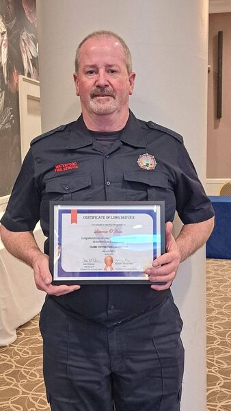 Firefighter Lar O’Hara