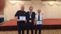 Two members of county Waterford fire service honoured at awards night