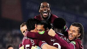 Dango Ouattara fluffs his lines as West Ham edge past Brentford on penalties