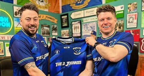 The 2 Johnnies release limited edition jersey in aid of Children's Health Foundation