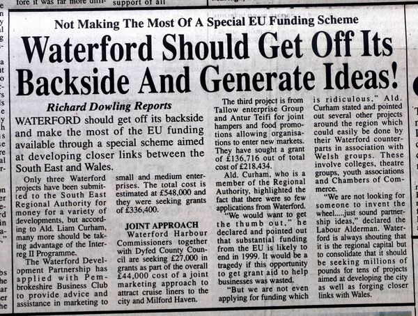Staff photographer, Joe Evans, is going to look back through the archives of Waterford News &amp; Star to compile galleries of photos and old headlines from past