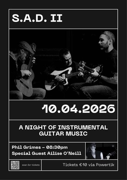 The gig will take place on Friday, April 10 in Phil Grimes pub.