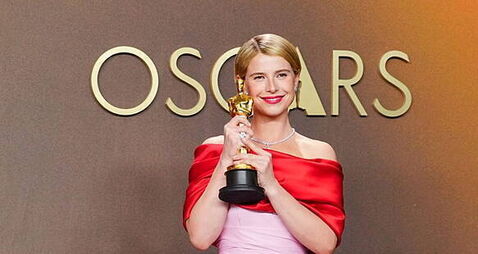 Jessie Buckley makes history becoming first Irish woman to win best actress Oscar