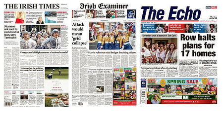 What the papers say: Monday's front pages