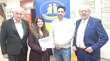 Fundraiser sees more than €1,000 raised for charity at Waterford drama festival 