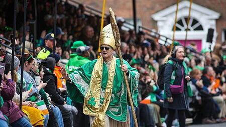 Crowds in cities and towns across Ireland enjoy St Patrick’s Day events
