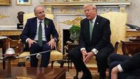 Taoiseach meets Donald Trump on St Patrick's Day at the White House