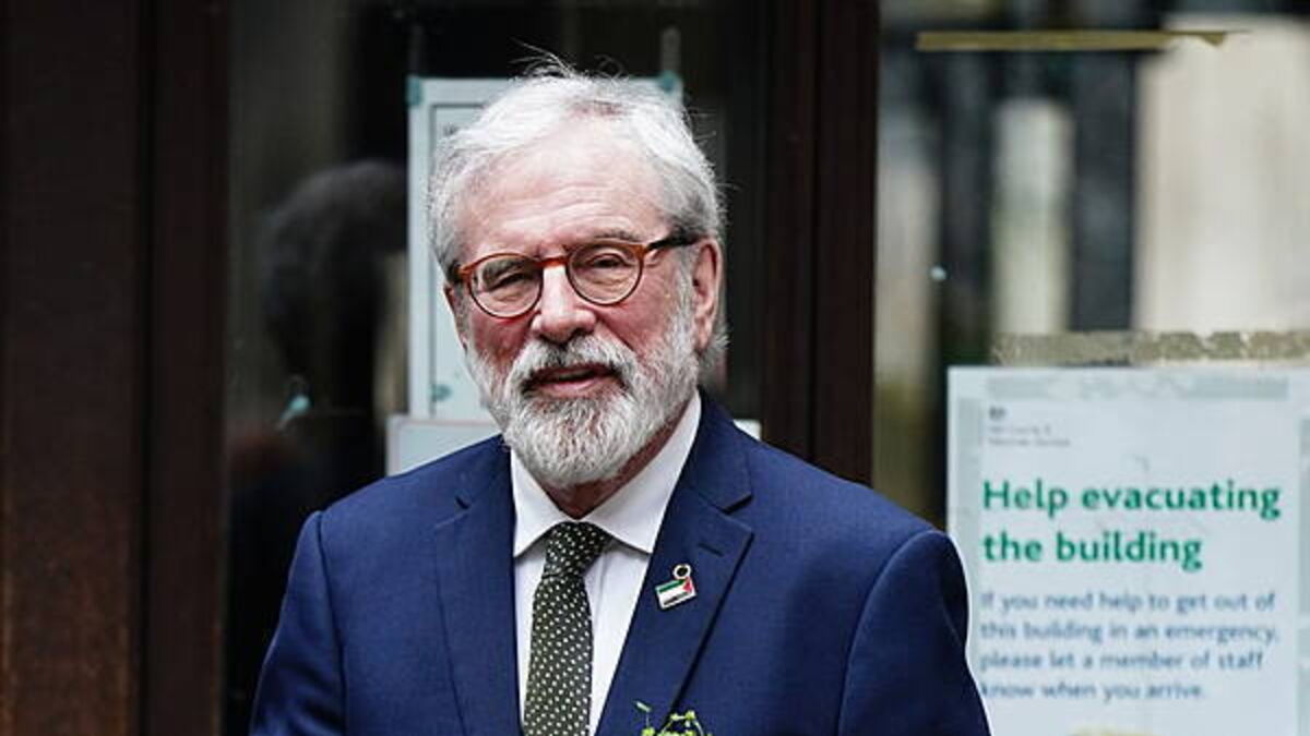 Northern Irish peace process given to British ‘on a plate’, Adams tells court
