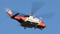 Crew member evacuated by helicopter from container ship off Cork coast