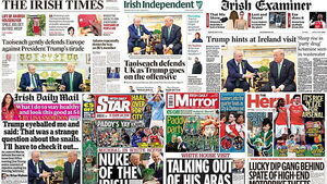 What the papers say: Wednesday's front pages