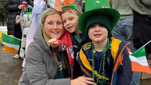 Streets fill with colour in Waterford village for St Patrick's Day parade