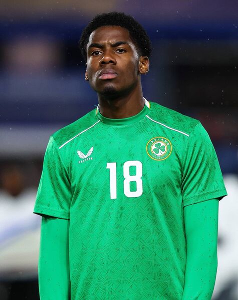 Ireland's Romeo Akachukwu 