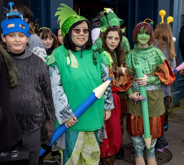 Waterford Youth Arts, at the St. Patrick's Day Parade. Photo: Joe Evans Waterford Youth Arts, at the St. Patrick's Day Parade. Photo: Joe Evans