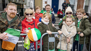 'We're delighted to be here. The parade is always such a lovely way to see all of the community'