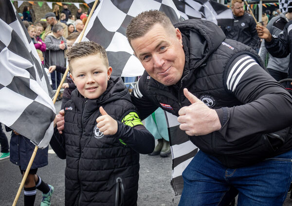 St. Saviours GAA Club at the St. Patrick's Day Parade.