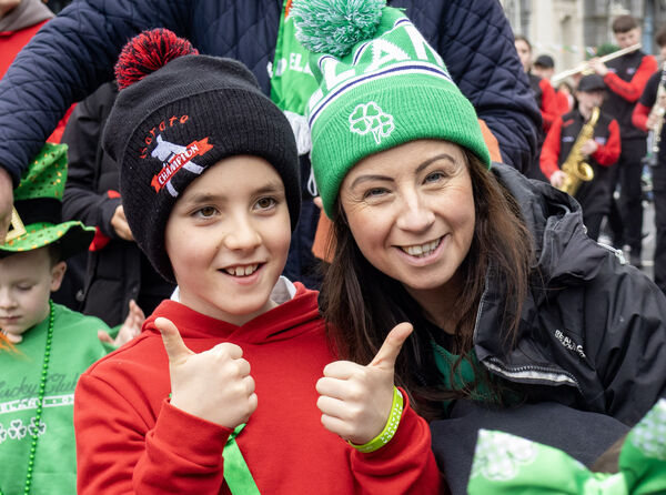  Pat Rockett Martial Arts Academy at the St. Patrick's Day Parade.