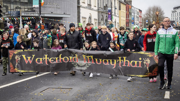  Waterford Muy Thai at the St. Patrick's Day Parade. 