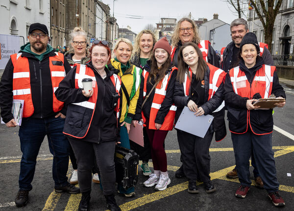  Big Bear at the St. Patrick's Day Parade.
