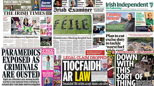 What the papers say: Saturday's front pages