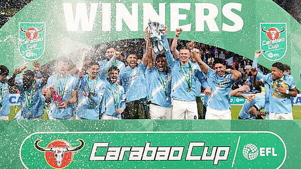 Nico O’Reilly double sinks Arsenal to give Manchester City Carabao Cup glory