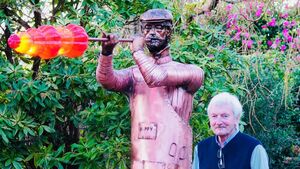 Sculpture dedicated to Waterford glass is unveiled