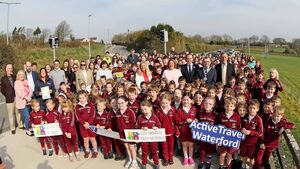 Kids encouraged to be independent with safe routes to school programme in Waterford