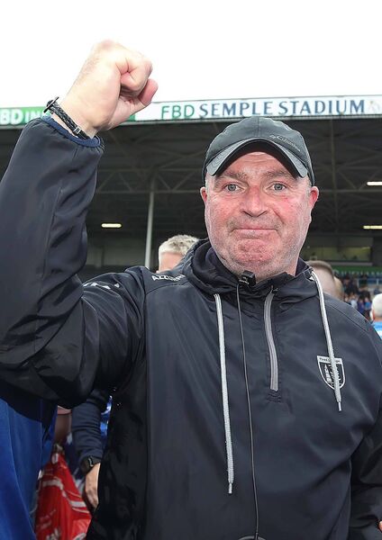 Waterford Under 20 hurling manager James Joxer O'Connor led the county to All-Ireland minor hurling glory in 2025. Photos: Noel Browne