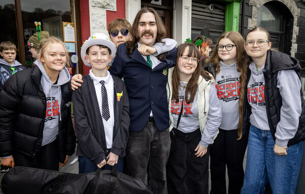  Waterford Centre of Music at the St. Patrick's Day Parade.