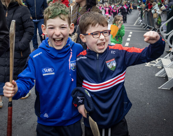  Ballyduff Lower GAA, LGFA and Camogie Club, at the St. Patrick's Day Parade.