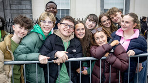 <p> Pictured at the St. Patrick's Day Parade in Waterford City. 	All Photos: Joe Evans</p>