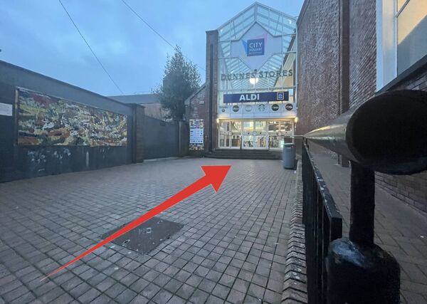 O'Connor placed his bike on a railing, and entered via the rear entrance of City Square Shopping Centre