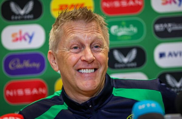 Ireland manager Heimir Hallgrímsson after naming the squad for the upcoming games.