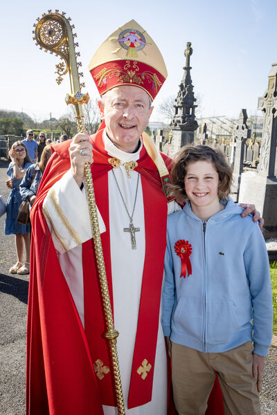 Tom Hennessy, Glor na Mara who was Confirmed by Bishop Alphonsus Cullinan at the Holy Cross Church, Tramore. Tom Hennessy, Glor na Mara who was Confirmed by Bishop Alphonsus Cullinan at the Holy Cross Church, Tramore.