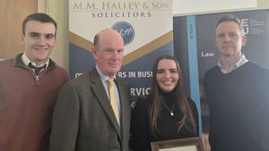 Inaugural Halley Award presented during Law Week at SETU