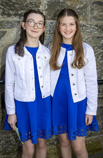 Friends, Aishling and Shauna, Holy Cross who were Confirmed by Bishop Alphonsus Cullinan at the Holy Cross Church Tramore. Photo: Joe Evans Friends, Aishling and Shauna, Holy Cross who were Confirmed by Bishop Alphonsus Cullinan at the Holy Cross Church Tramore. Photo: Joe Evans