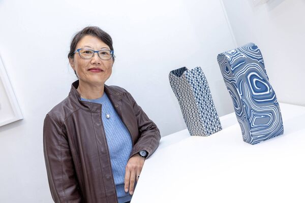 Exhibitor Mandy Cheng from Killaloo Co Tipperary pictured at the opening of Design &amp; Crafts Council Ireland’s (DCCI) new exhibition in Kilkenny. Picture: Finbarr O'Rourke 