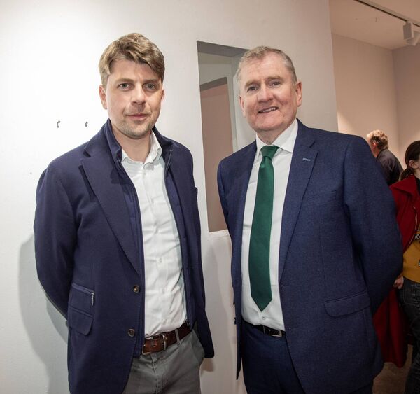 Attending were Aaron Falconer, C.J. Falconer & Associates Architects and SETU, and Sean McKeown, CEO, Waterford City & County Council. Attending were Aaron Falconer, C.J. Falconer & Associates Architects and SETU, and Sean McKeown, CEO, Waterford City & County Council.