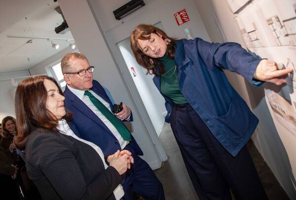 Dr. Sharon O'Brien, SETU, Sean McKeown, Chief Exeucutive, Waterford City & County Council, and Jenny O'Leary, SETU. Dr. Sharon O'Brien, SETU, Sean McKeown, Chief Exeucutive, Waterford City & County Council, and Jenny O'Leary, SETU.